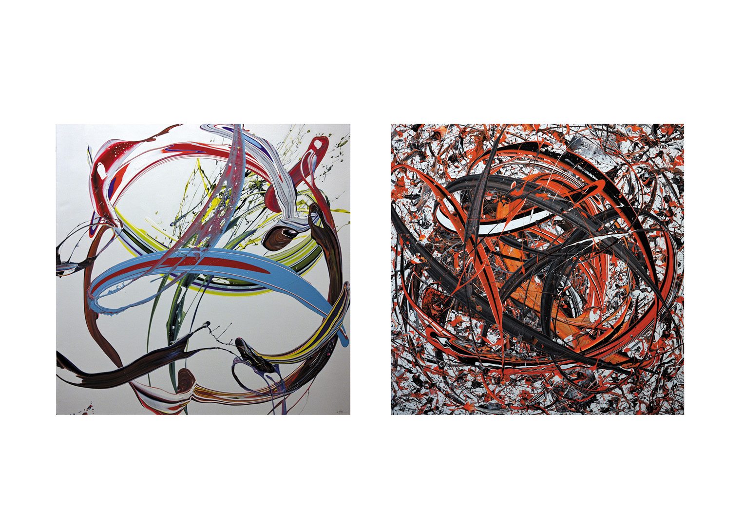 (c)stefan von erckert-swing paintings